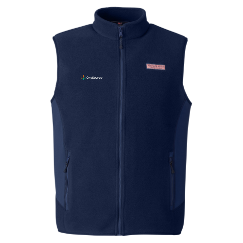 One Source - Vineyard Vines Men's Harbor Fleece Vest