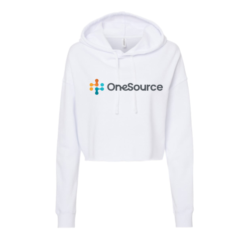 One Source - Independent Trading - Women's Crop Hoodie