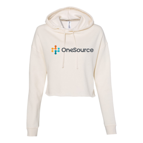 One Source - Independent Trading - Women's Crop Hoodie