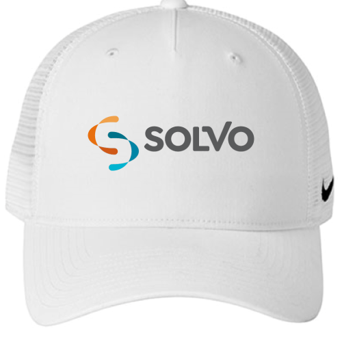 Solvo - Nike Snapback Mesh Trucker Cap - White