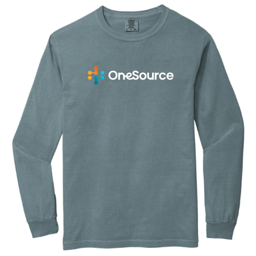 One Source - Comfort Colors Garment Dyed Heavyweight Long Sleeve T-Shirt