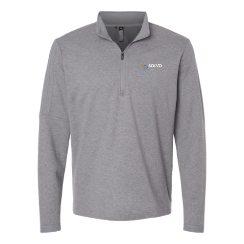 Solvo - 3-Stripes Quarter-Zip Sweater