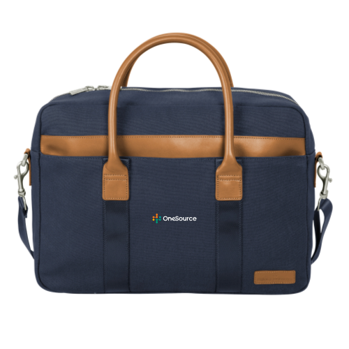 One Source - Brooks Brothers Wells Briefcase