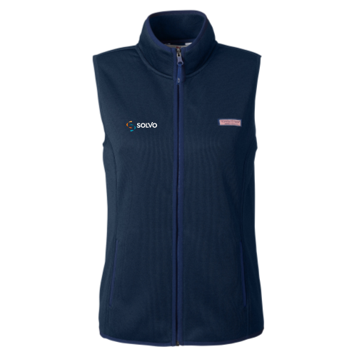 Solvo - Vineyard Vines Ladies Mountain Sweater Fleece Vest