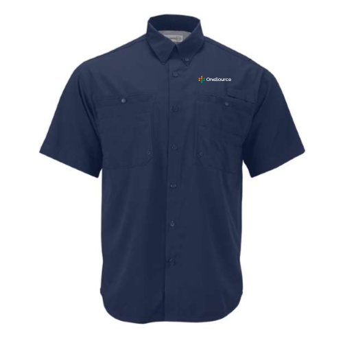 One Source - Hatteras Performance Short Sleeve Fishing Shirt v1