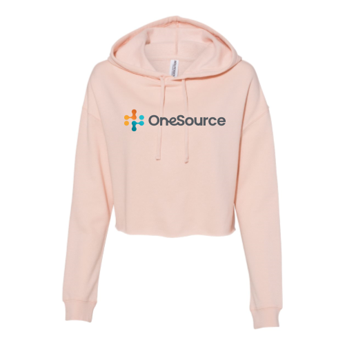 One Source - Independent Trading - Women's Crop Hoodie