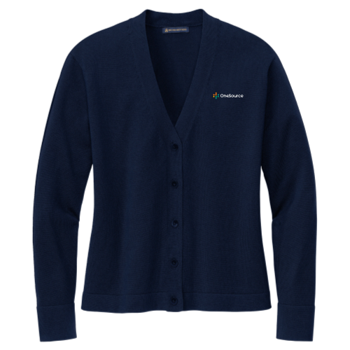 One Source - Brooks Brothers Women's Cotton Stretch Cardigan Sweater
