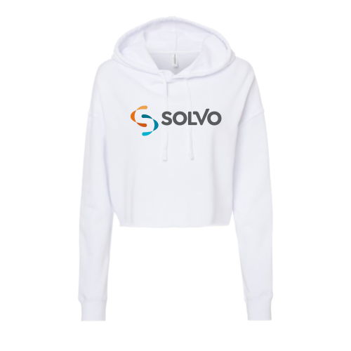 Solvo - Independent Trading - Women's Crop Hoodie