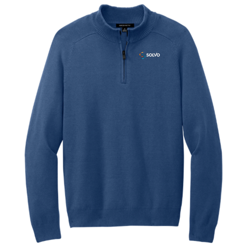 Solvo - Mercer+Mettle - Men's Quarter-Zip Sweater v1