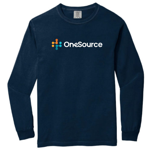 One Source - Comfort Colors Garment Dyed Heavyweight Long Sleeve T-Shirt