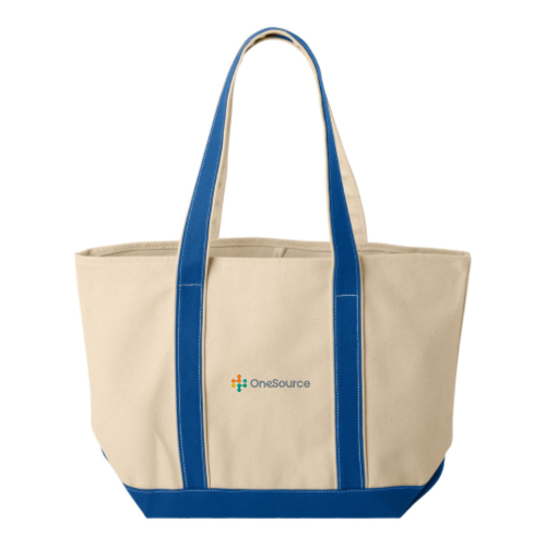 One Source - 16 Ounce Cotton Canvas Tote