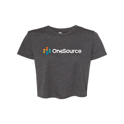 One Source - Ladies Flowy Cropped T-Shirt
