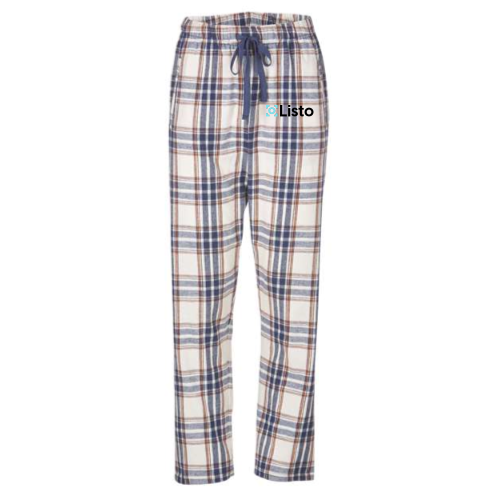 Natural Indigo Plaid