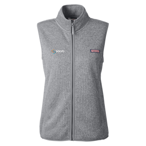Solvo - Vineyard Vines Ladies Mountain Sweater Fleece Vest