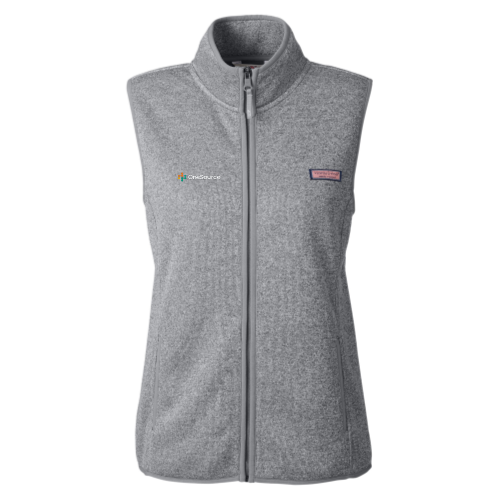 One Source - Vineyard Vines Ladies Mountain Sweater Fleece Vest