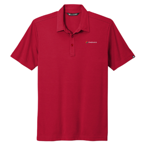 One Source - TravisMathew Mens Oceanside Solid Polo v1