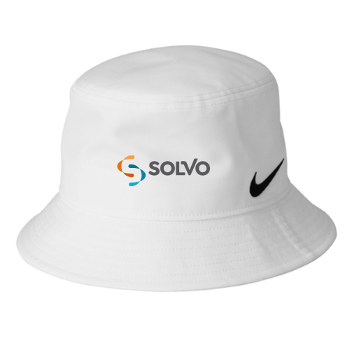 Solvo - Nike Swoosh Bucket Cap - White