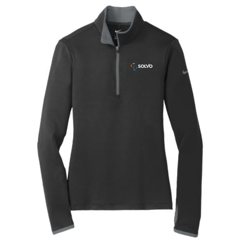 Solvo - PRINTED - Nike Golf Ladies Dri-FIT Stretch 1/2-Zip Cover-Up