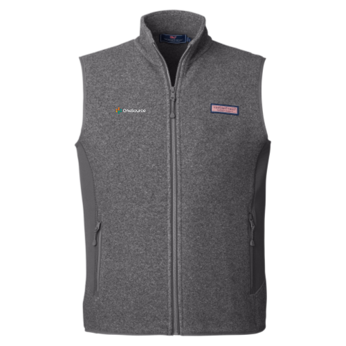 One Source - Vineyard Vines Men's Harbor Fleece Vest