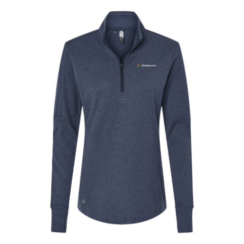 One Source - Women's 3-Stripes Quarter-Zip Sweater v1