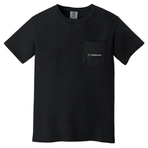 One Source -Comfort Colors Garment Dyed Heavyweight Pocket T-Shirt