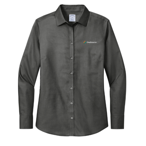 One Source - Brooks Brothers Women's Wrinkle-Free Stretch Nailhead Shirt v1