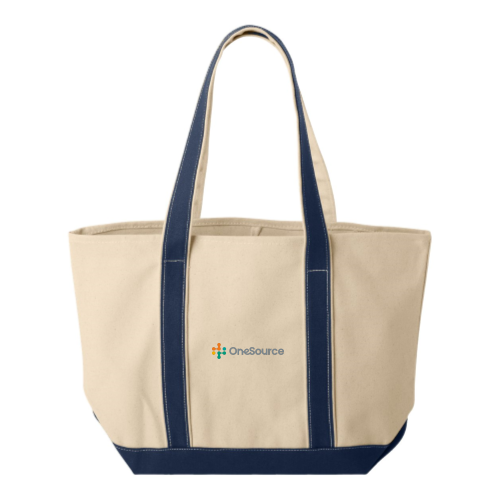 One Source - 16 Ounce Cotton Canvas Tote