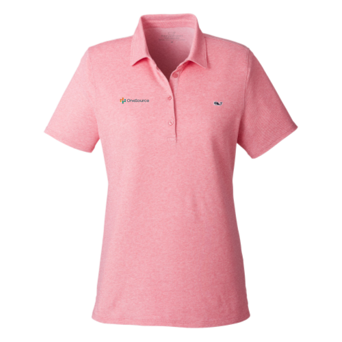 One Source - Vineyard Vines Ladies Edgarton Pique Polo