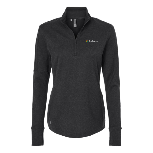 One Source - Women's 3-Stripes Quarter-Zip Sweater v1