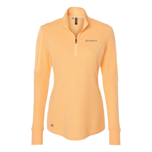 One Source - Women's 3-Stripes Quarter-Zip Sweater v2